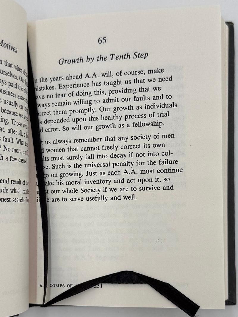 The AA Way of Life: As Bill Sees It - 6th Printing from 1975