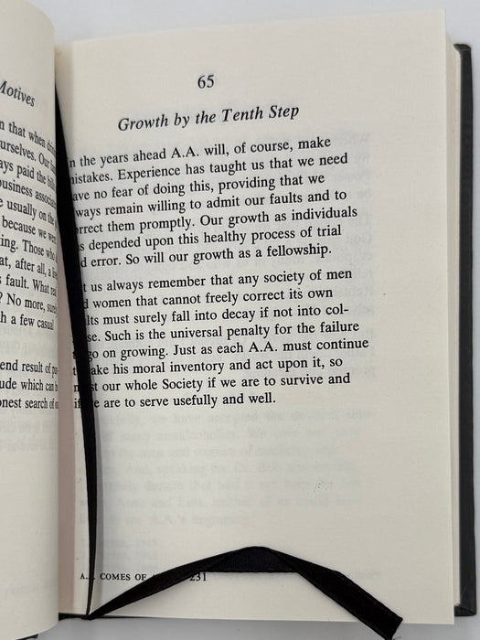 The AA Way of Life: As Bill Sees It - 6th Printing from 1975