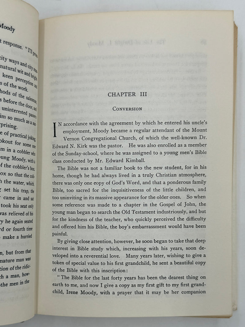 The Life of D. L. Moody – By His Son (Authorized Biography, Reprint Edition)