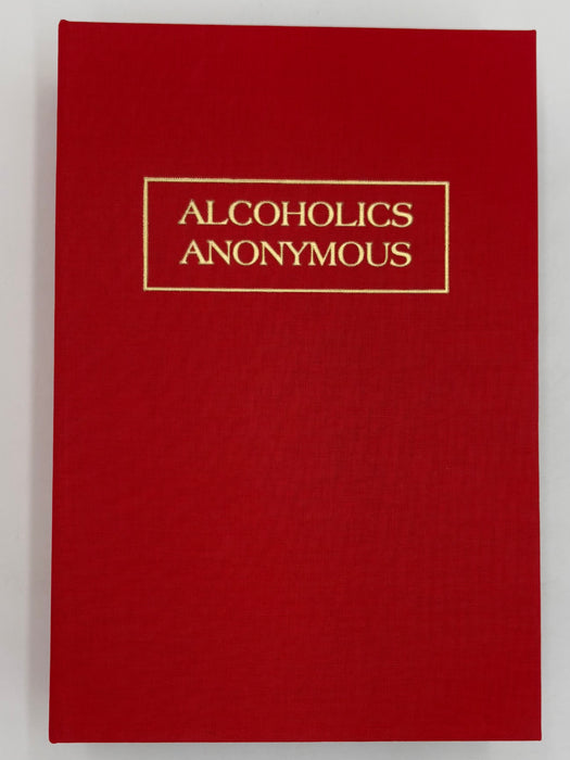 Alcoholics Anonymous First Edition 6th Printing Custom Clamshell Box