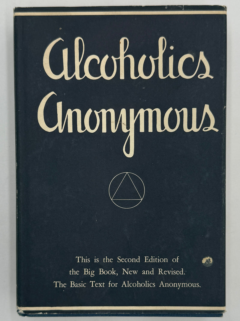 Alcoholics Anonymous Second Edition Big Book 10th Printing with ODJ