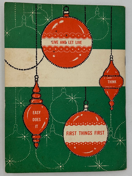 AA Grapevine - December 1963 - Christmas Greeting from Bill