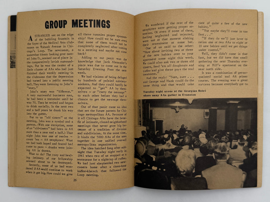 AA Grapevine from September 1951 - Chicago Early History