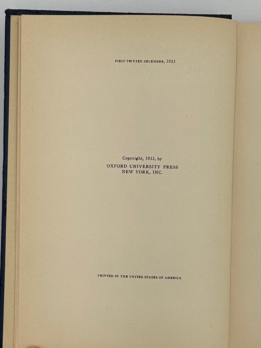 What is The Oxford Group? - First Printing from 1933