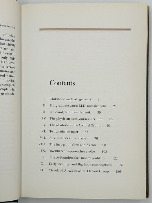 Signed by Nell Wing, Bob(Smitty)& Betty Smith - Dr. Bob and the Good Oldtimers - Second Printing from 1980