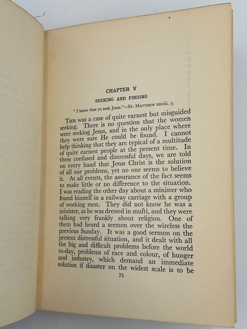 Seeking and Finding by Ebenezer Macmillan from 1933 Recovery Collectibles