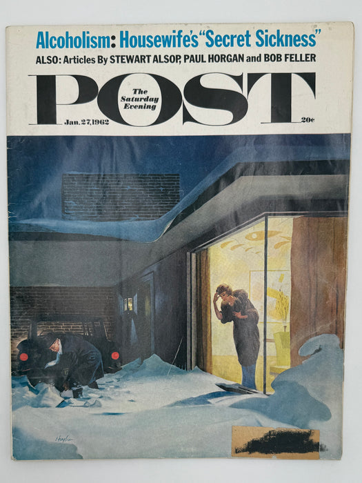 Saturday Evening Post from January 1962 - The Housewife’s Secret Sickness