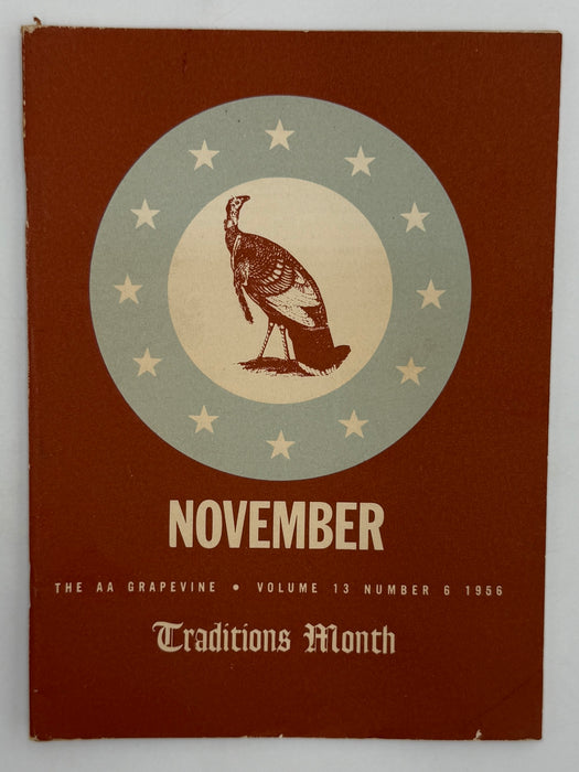 AA Grapevine - Traditions Month - November 1956