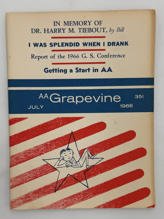 AA Grapevine - In Memory of Harry Tiebout by Bill - July 1966