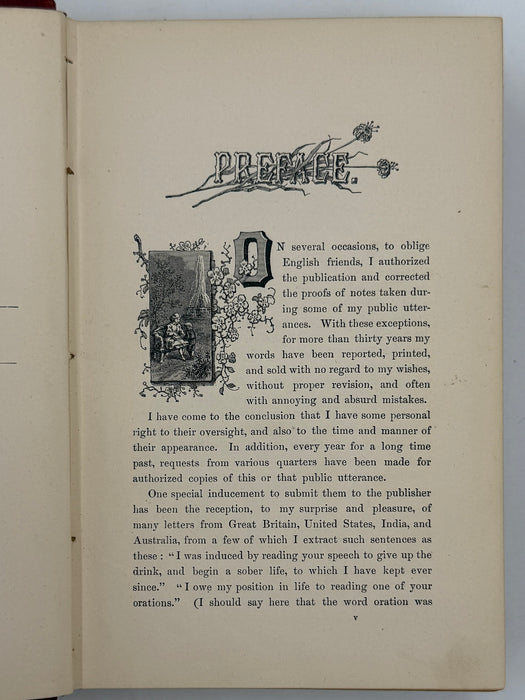 Platform Echoes, or Living Truths for Head and Heart, by John B. Gough
