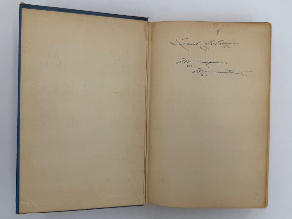 Alcoholics Anonymous First Edition Light Blue 3rd Printing from 1942 - RDJ