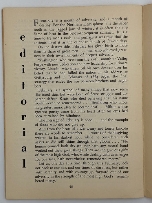 AA Grapevine from February 1954