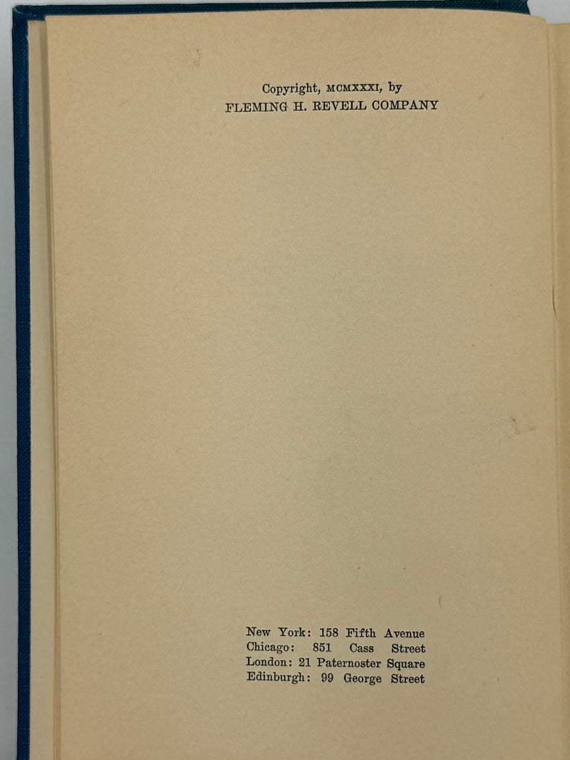If I Be Lifted Up — Samuel M. Shoemaker - First Published 1931