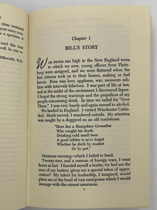 Alcoholics Anonymous Second Edition Big Book 11th Printing with ODJ