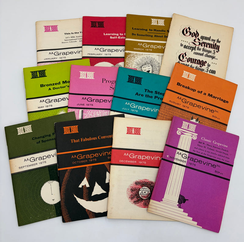 AA Grapevine Complete Set 1975