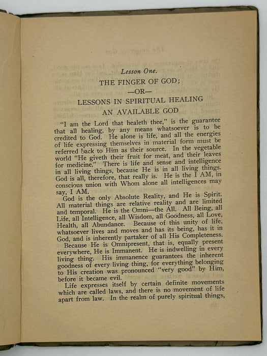The Finger of God by Thomas Parker Boyd — 1920