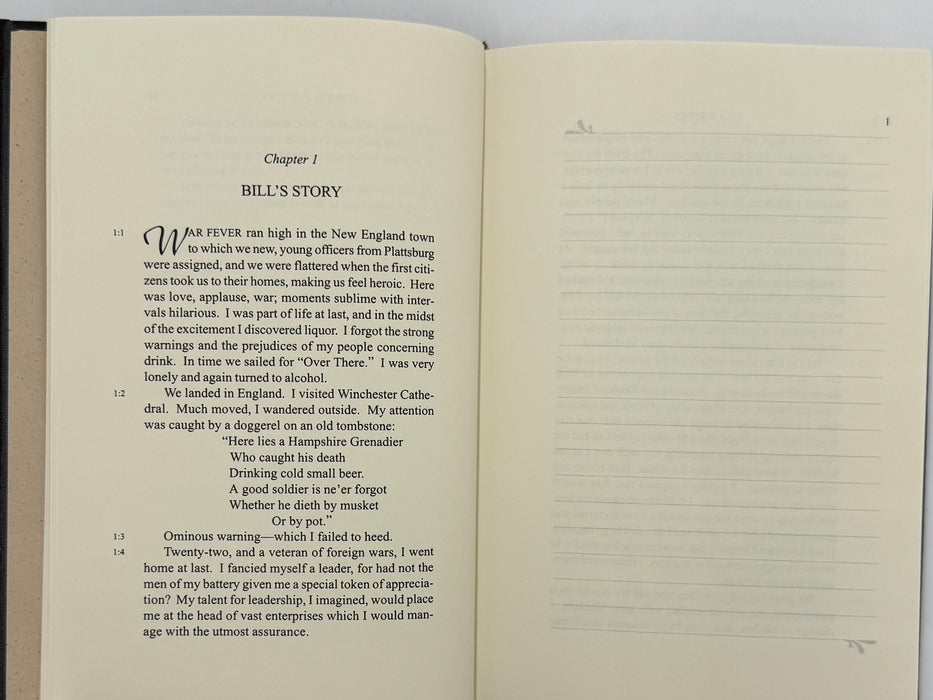 The IWS Study Edition Alcoholics Anonymous Big Book - 1994