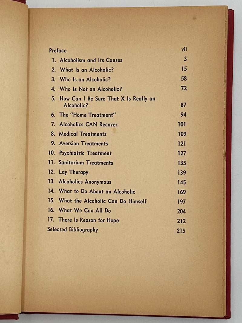Primer On Alcoholism by Marty Mann - Third Printing
