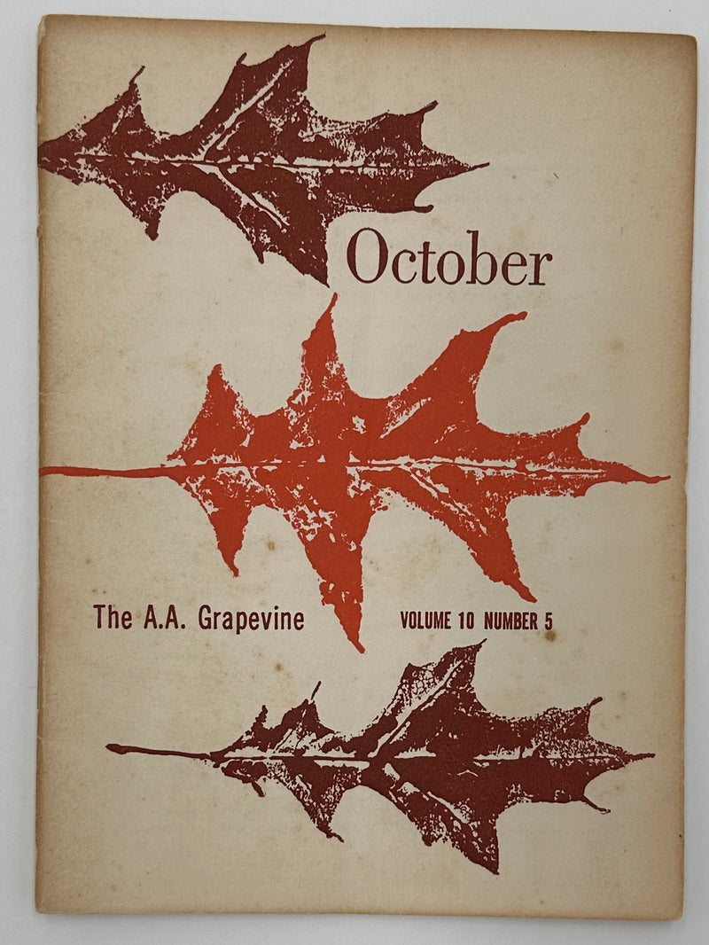 AA Grapevine from October 1953