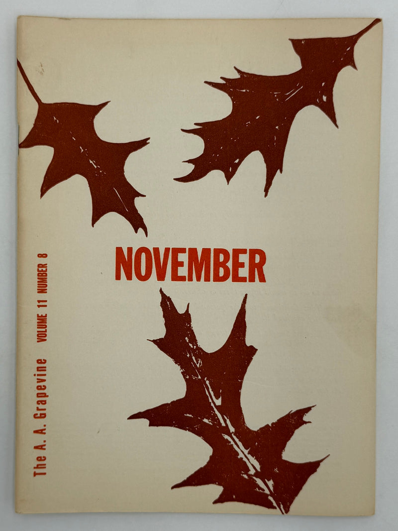 AA Grapevine from November 1955