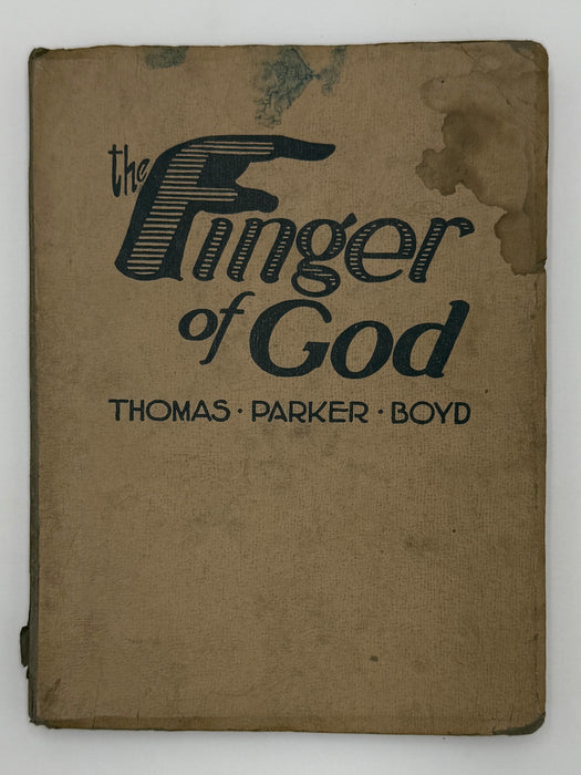 The Finger of God by Thomas Parker Boyd — 1920