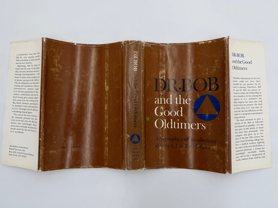 Dr. Bob and the Good Oldtimers - First Printing 1980 - with Original Jacket