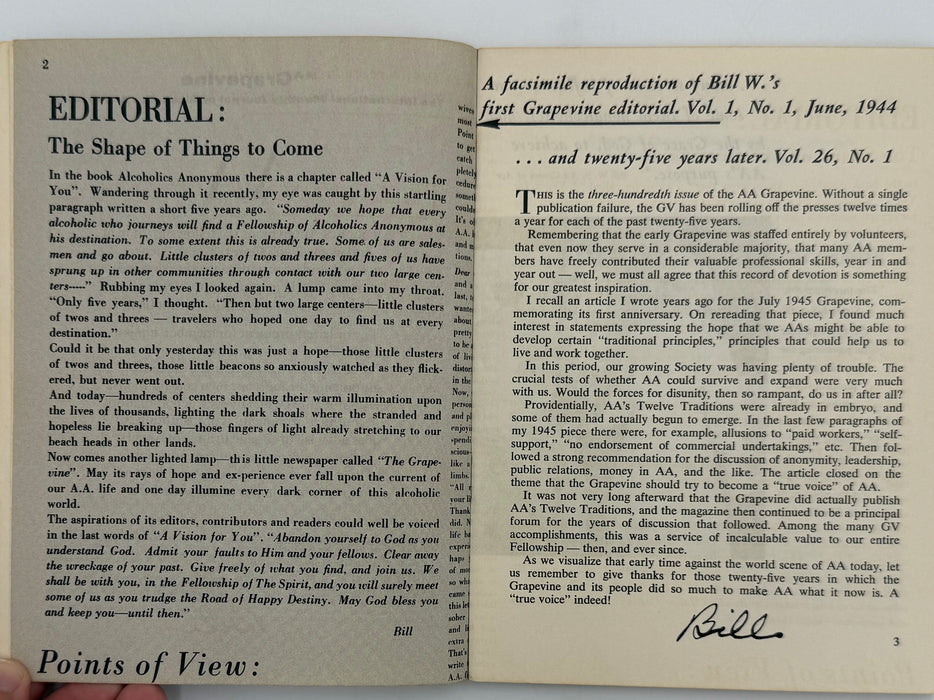 AA Grapevine - 25th Anniversary - June 1969