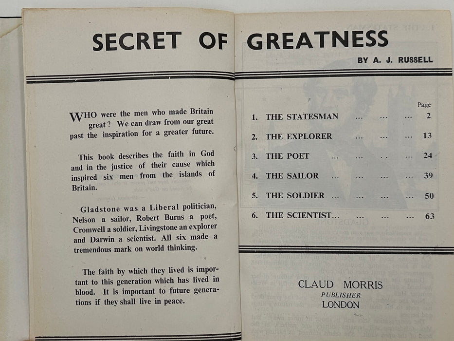 A.J. Russell - The Secret Of Greatness - Oxford Group