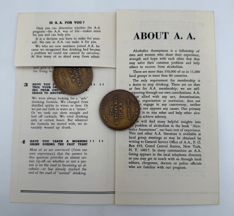 IS A. A. FOR YOU? Twelve Questions Only You Can Answer - 1964