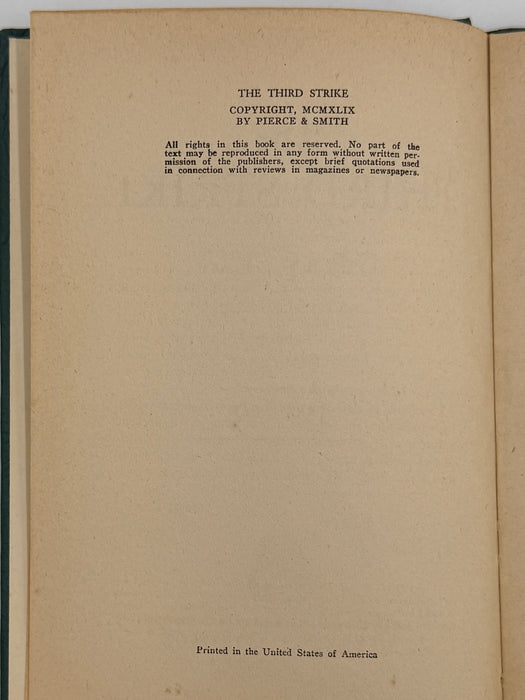 The Third Strike by Jerry Gray