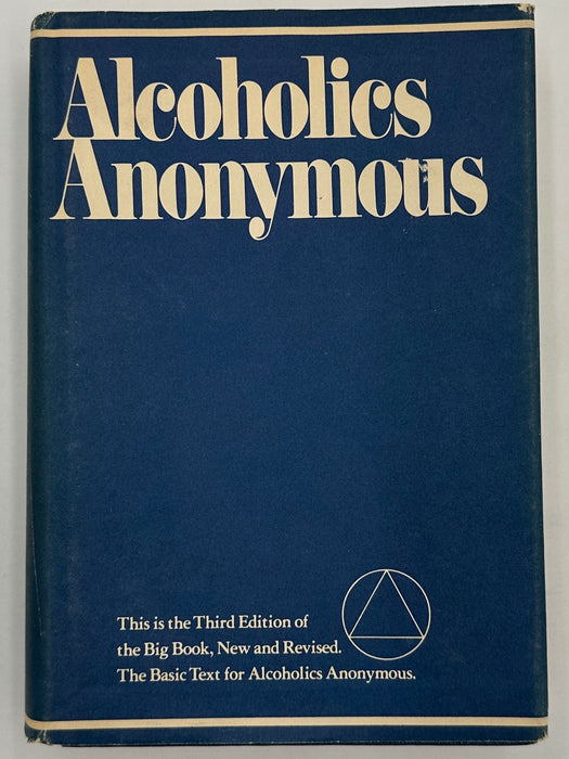 Alcoholics Anonymous Third Edition 3rd Printing from 1977 - ODJ