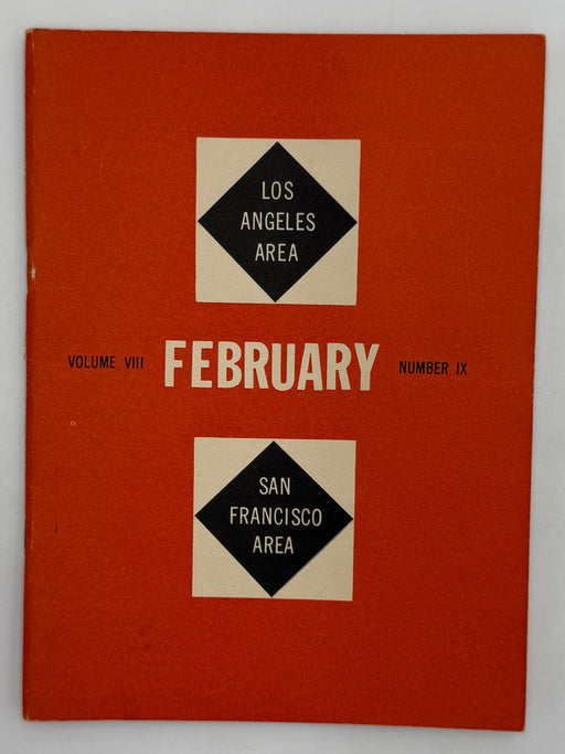 AA Grapevine from February 1952 - California Early History Recovery Collectibles