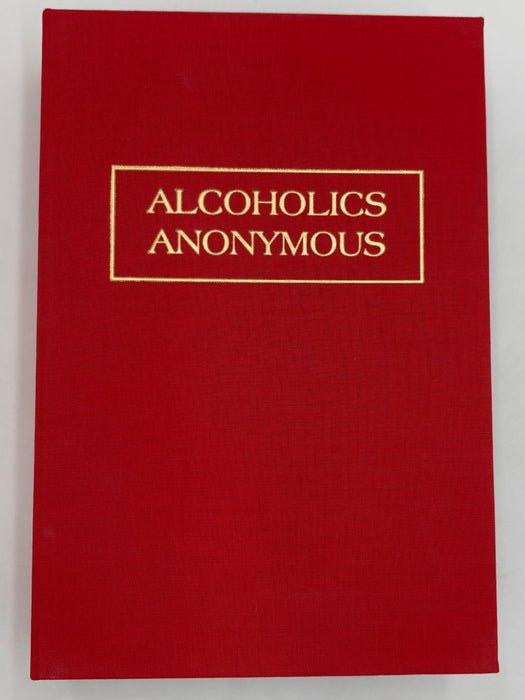 Alcoholics Anonymous First Edition 8th Printing Custom Clamshell Box