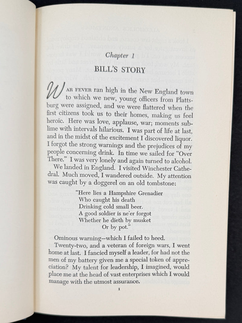 Alcoholics Anonymous — Second Edition, Fourth Printing (1960)