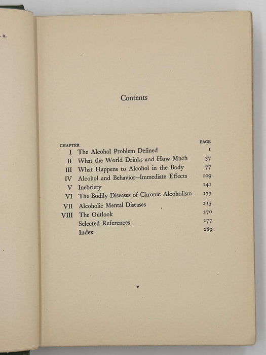 Alcohol Explored by Haggard and Jellinek - First Edition - 1942
