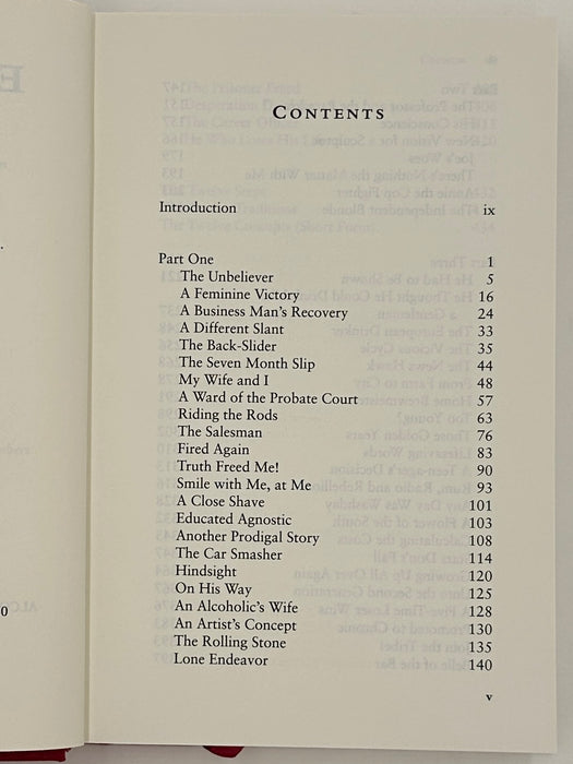 Experience, Strength, & Hope: Stories from the first three editions of Alcoholics Anonymous - First Printing