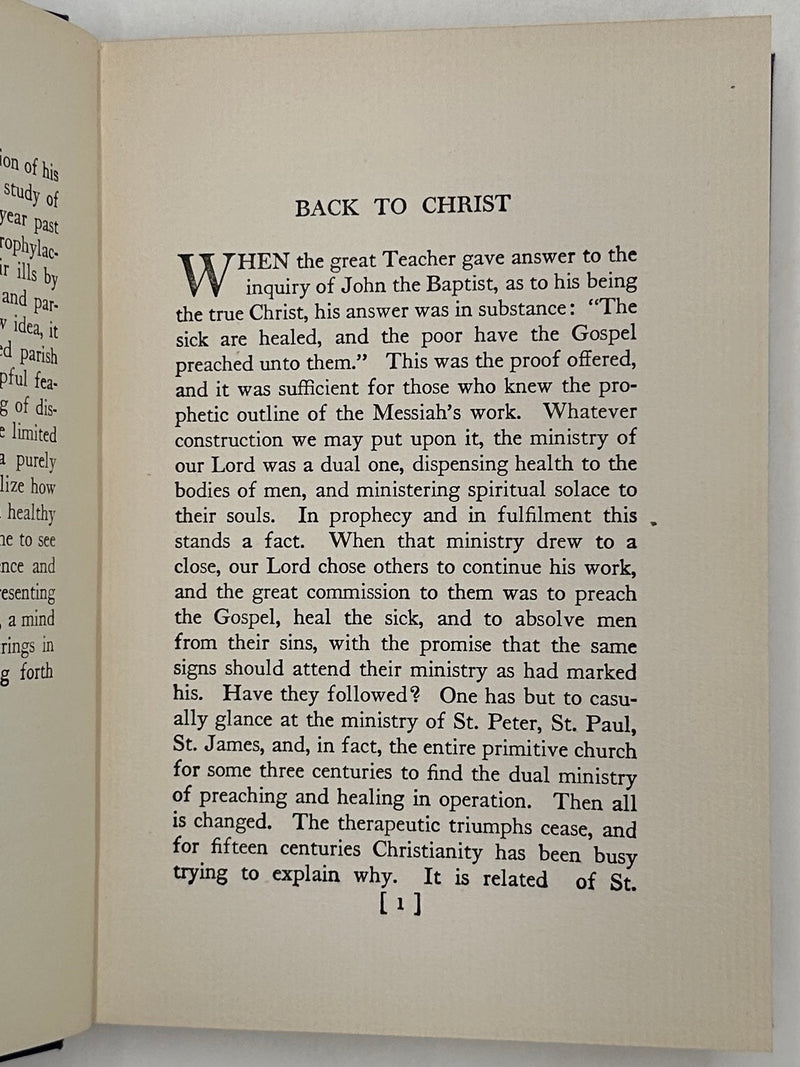 Three Early Works by Thomas Parker Boyd — The Emmanuel Movement & New Thought Tradition
