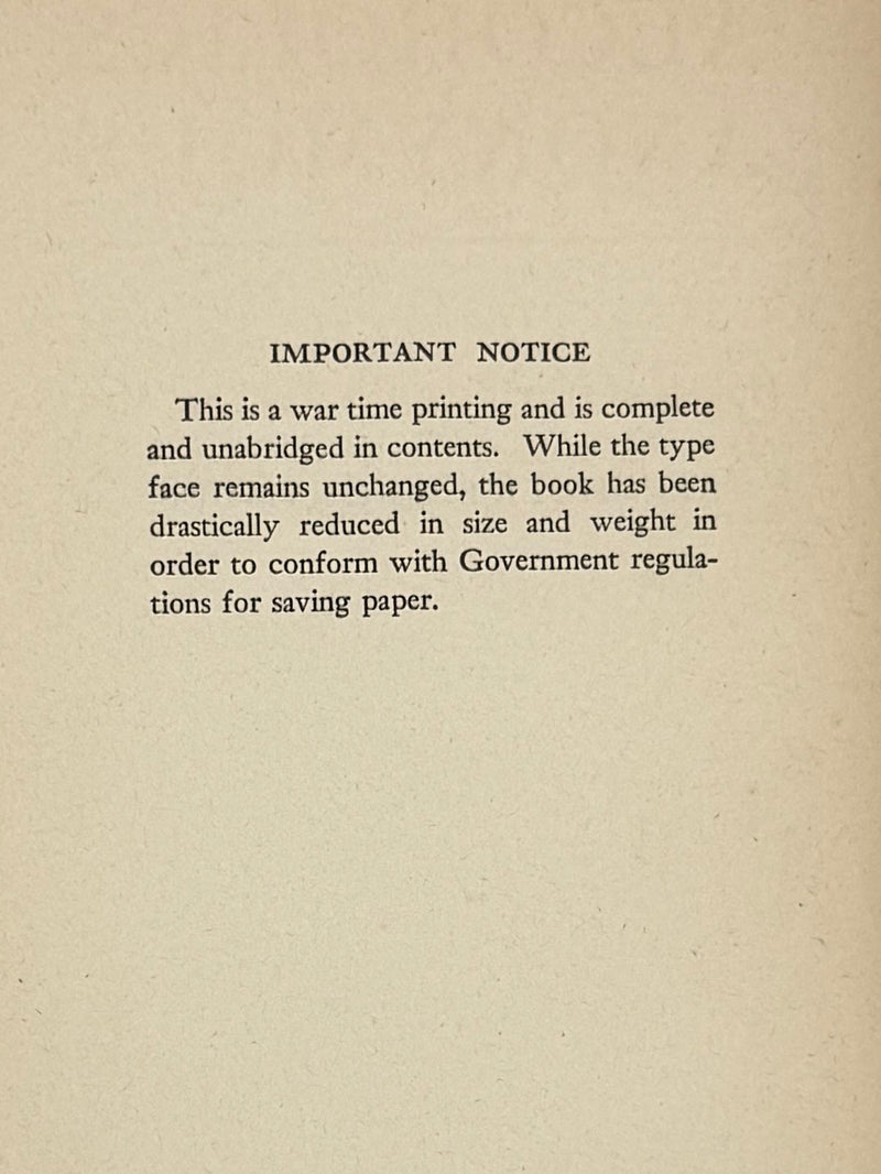 Alcoholics Anonymous First Edition — 7th Printing, January 1945 | Exceptional Condition
