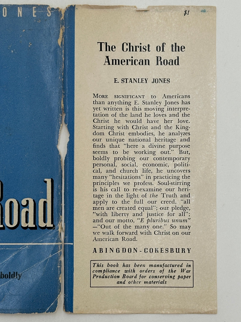 The Christ of the American Road by E. Stanley Jones