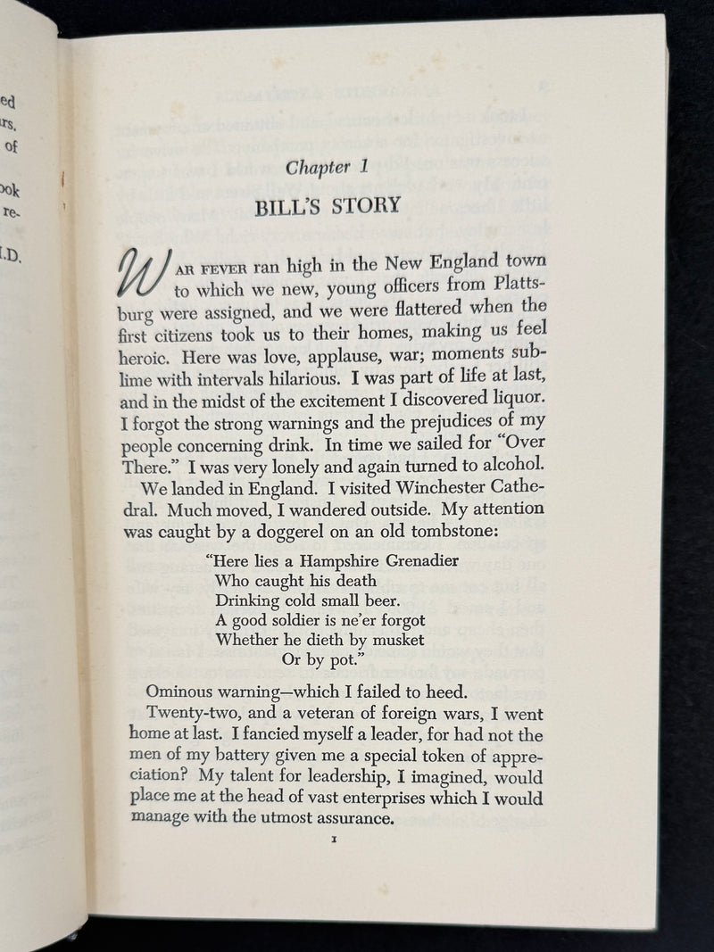Alcoholics Anonymous — Second Edition, Ninth Printing (1967)
