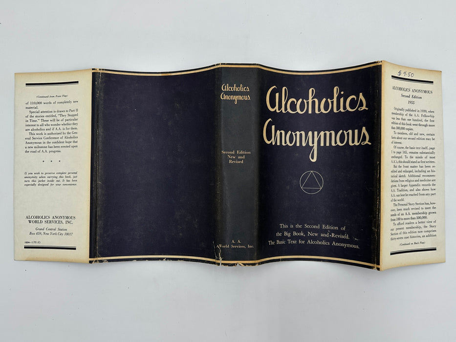 Alcoholics Anonymous 2nd Edition 13th Printing from 1972 - ODJ