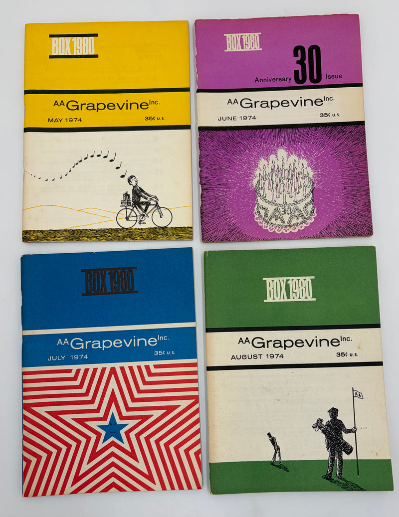 AA Grapevine Complete Set 1974