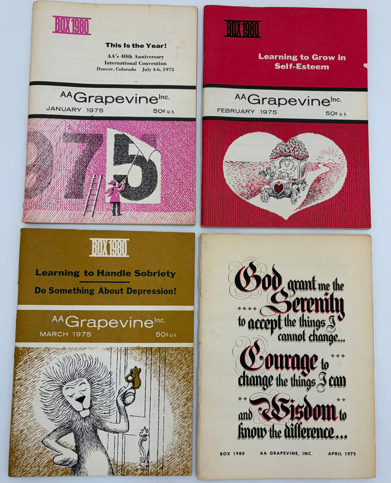 AA Grapevine Complete Set 1975