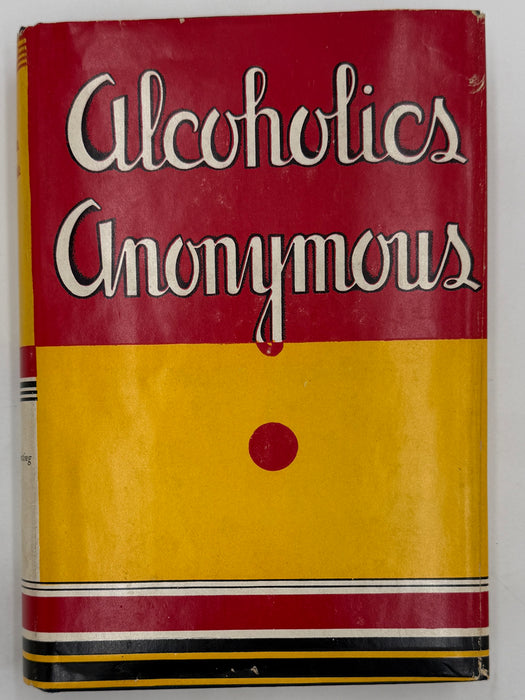 Alcoholics Anonymous First Edition 16th Printing from 1954 with ODJ