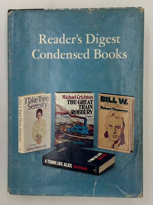 Reader's Digest Condensed Books: BILL W. by Robert Thomsen - 1976