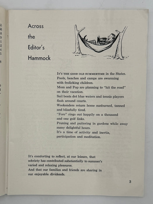 AA Grapevine from July 1958