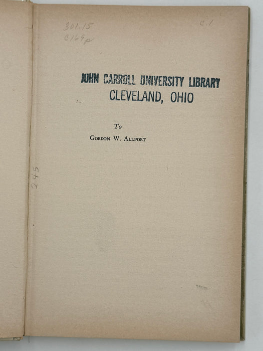 The Psychology of Social Movements by Hadley Cantril