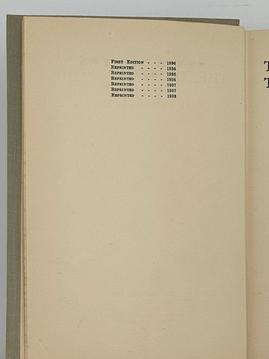 The Eight Points of the Oxford Group by C. Irving Benson - 7th Printing from 1938