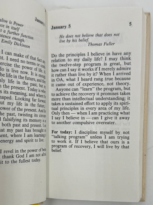 Overeaters Anonymous Book Set