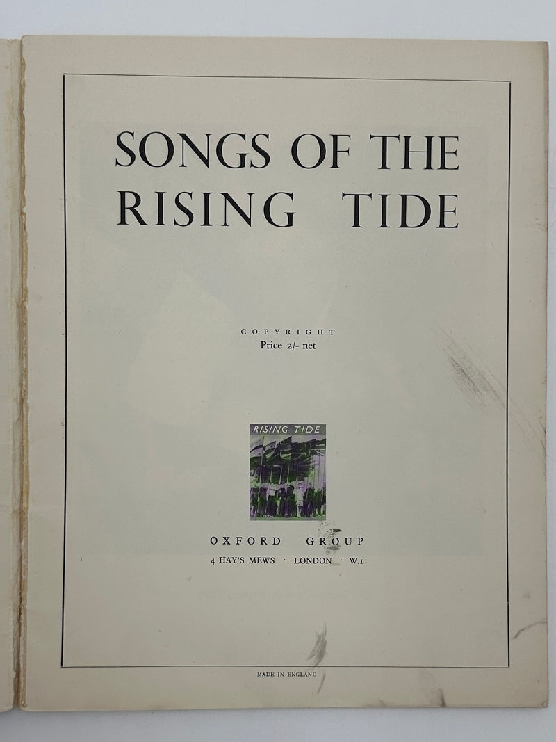 Songs of the Rising Tide - Oxford Group